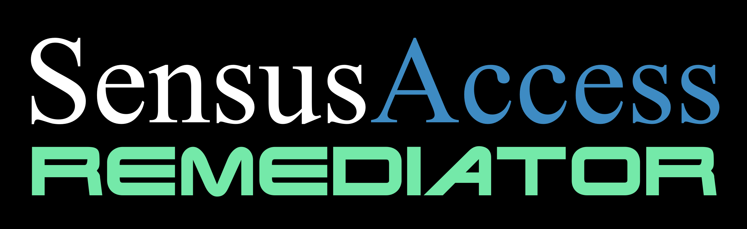 Logo, SensusAccess Remediator